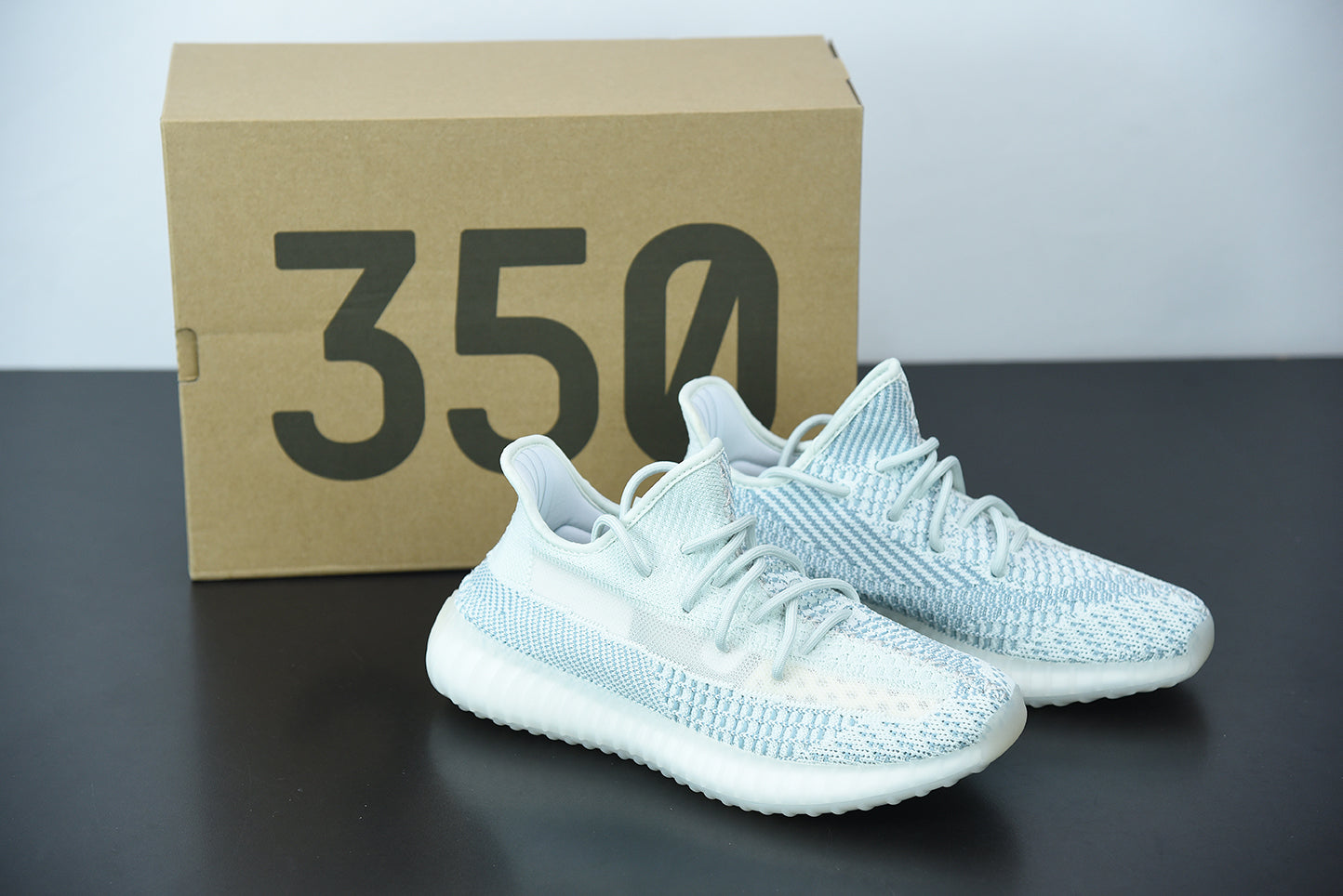 AD YZY BST 350 V2 "Cloud White"