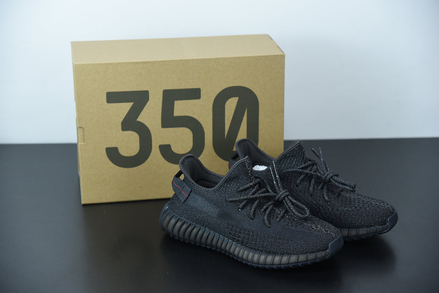 AD YZY BST 350 V2 Black Reflective
