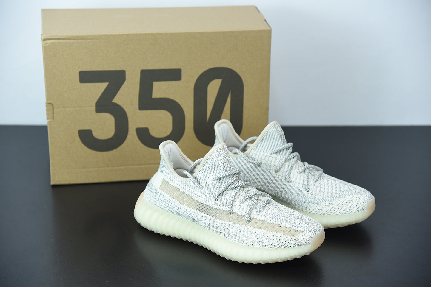 AD YZY BST 350 V2 Lundmark (Reflective)