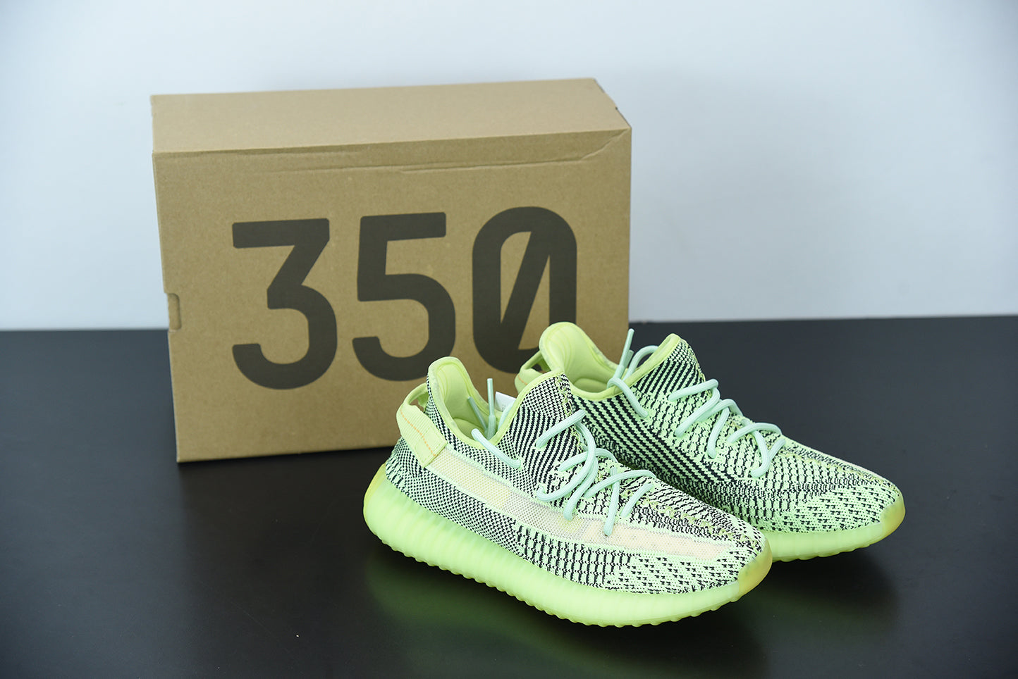 AD YZY BST 350 V2 Yeezreel (Non-Reflective)