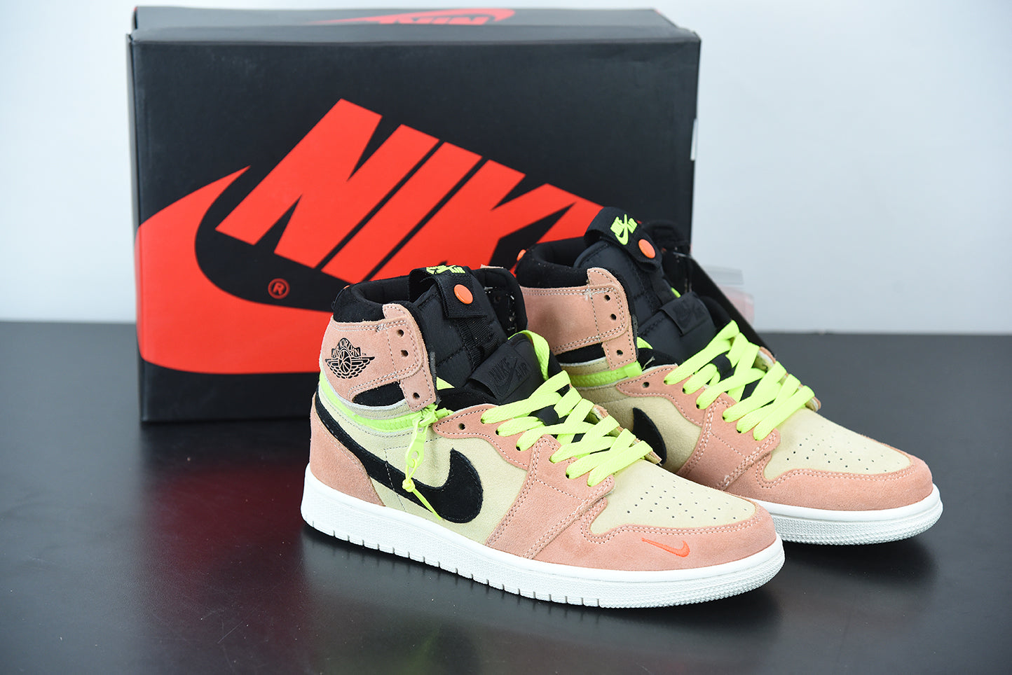AJ 1 High Switch Peach