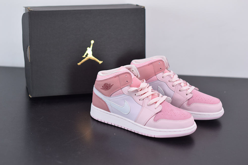 AJ 1 Mid Digital Pink