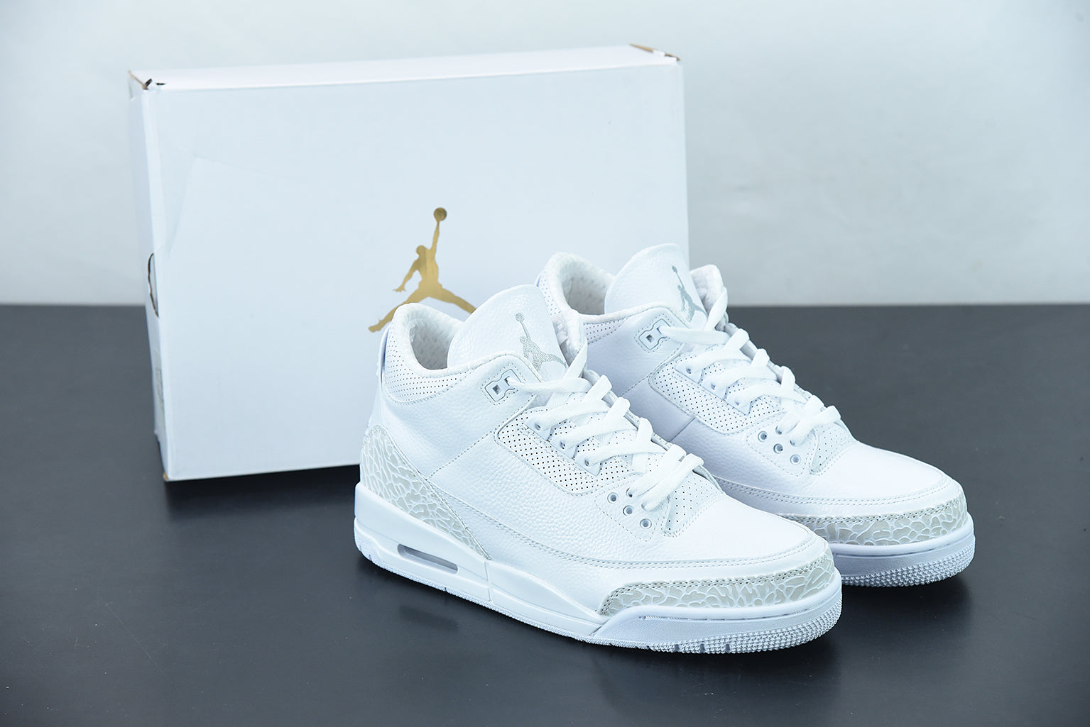 AJ 3 "Pure White"