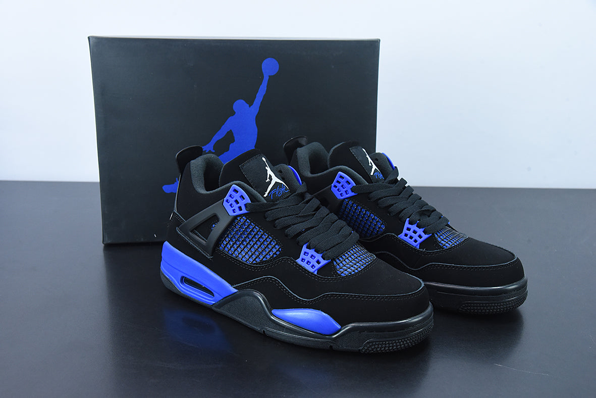 AJ 4 RT "Black/Military Blue"