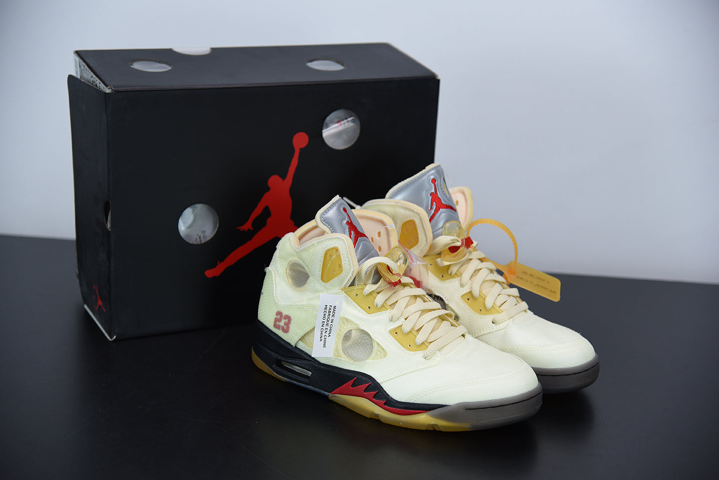 AJ 5 RT Off-White "Sail"