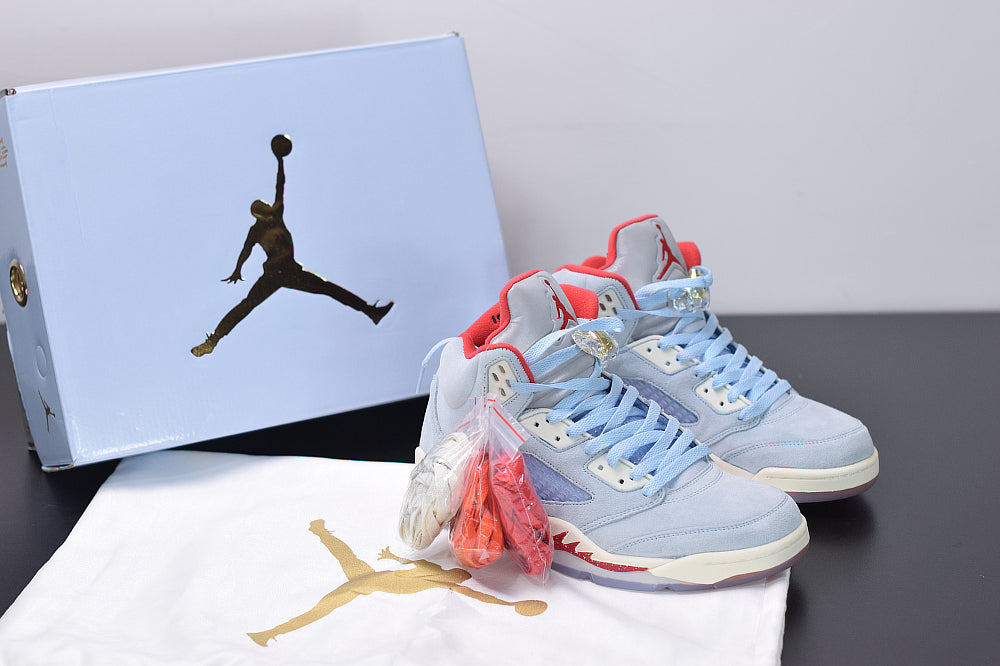AJ 5 RT Trophy Room Ice Blue