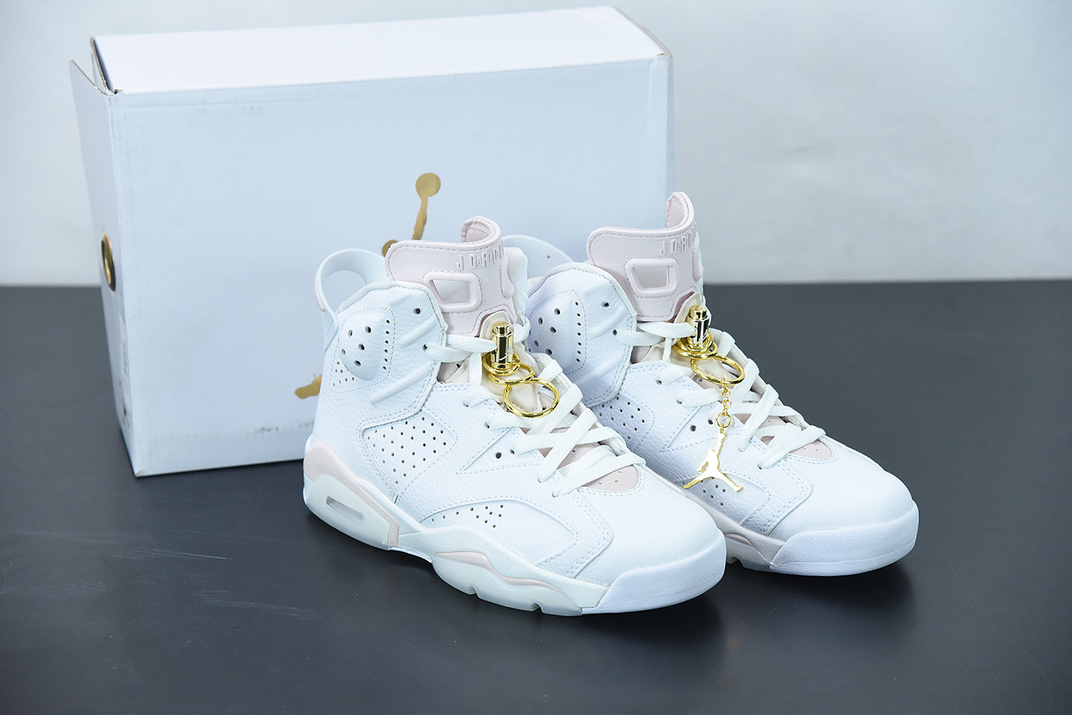 AJ 6 “Gold Hoops”