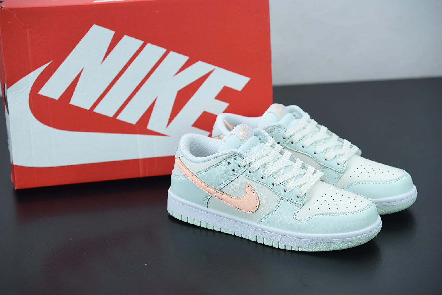 NK DK Low Barely Green