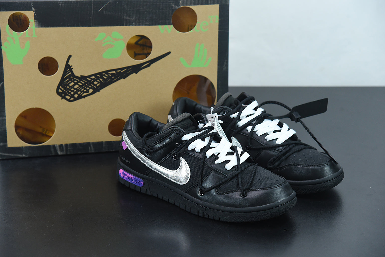 NK DK Low x Off-White “THE 50” 50/50