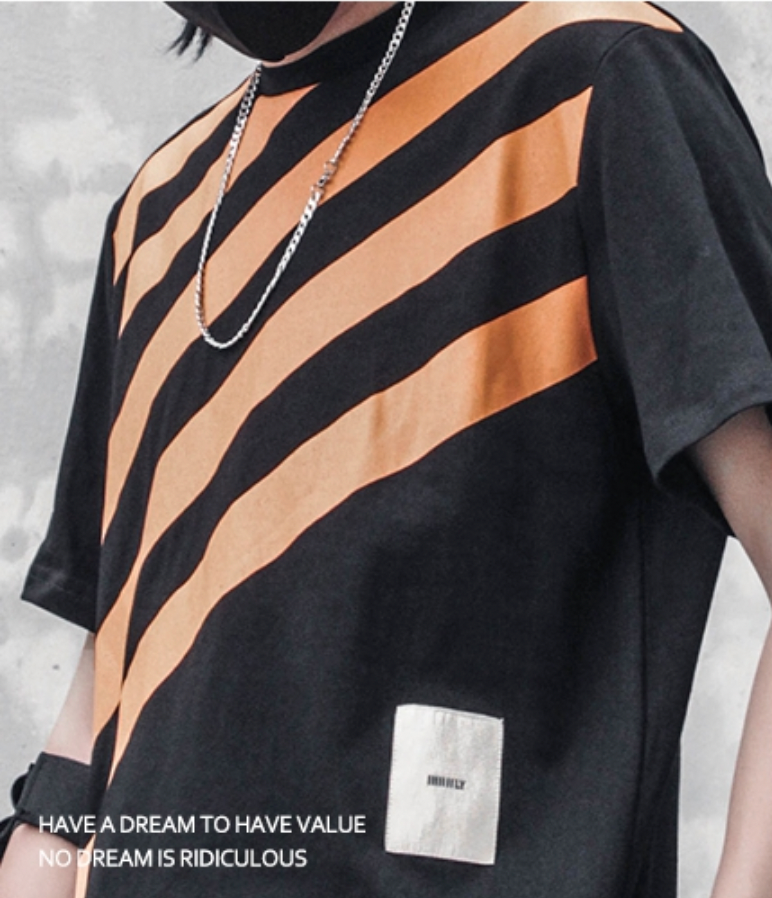 streetwear striped shirt