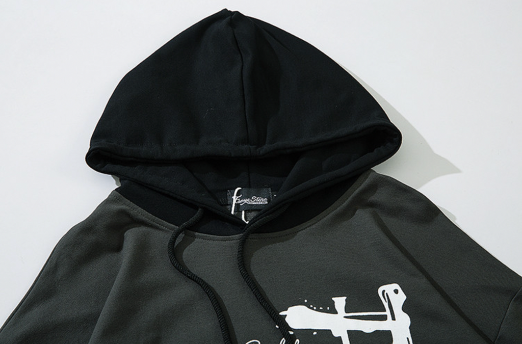men's hooded shirt