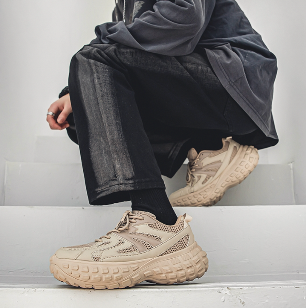 chunky techwear shoes
