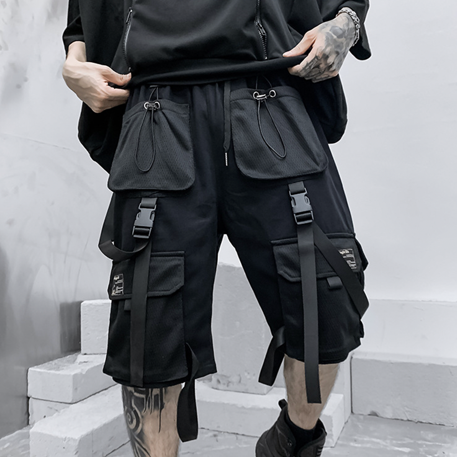 techwear cargo shorts