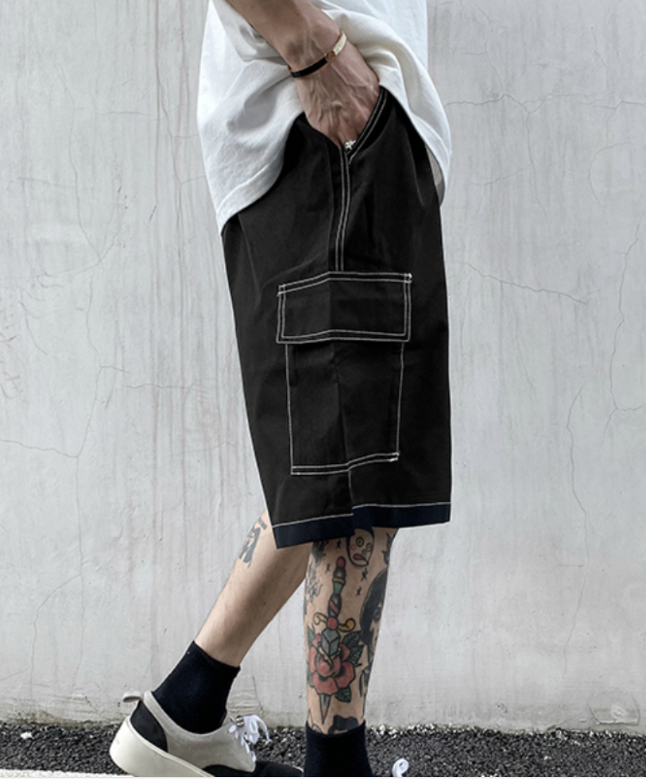 streetwear jean shorts