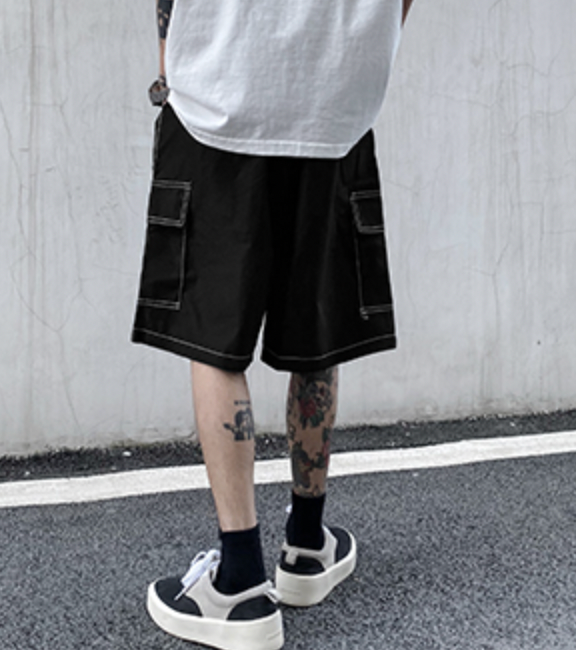 streetwear jean shorts