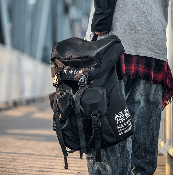 japanese streetwear backpack