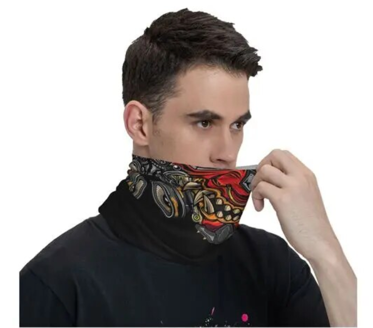 Cyberpunk Samurai Bandana