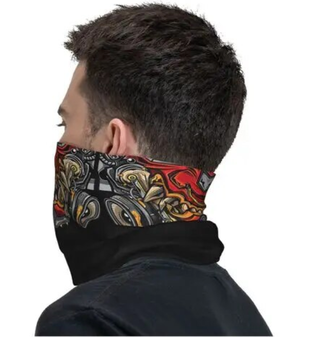 Cyberpunk Samurai Bandana