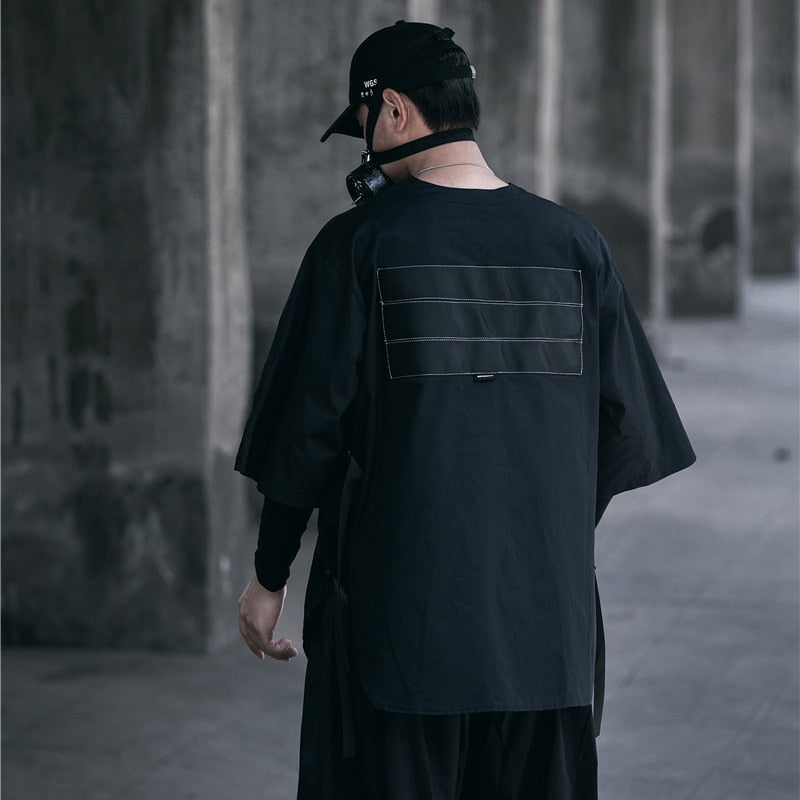 oversized techwear shirt