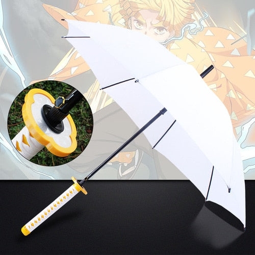 white katana umbrella