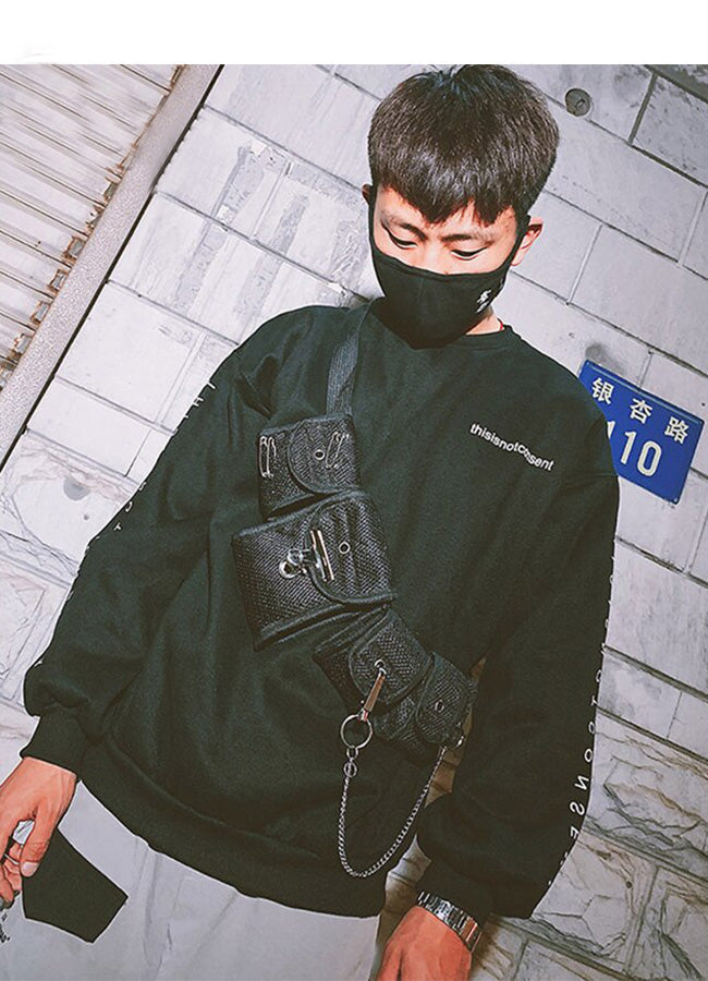 multipocket chest bag