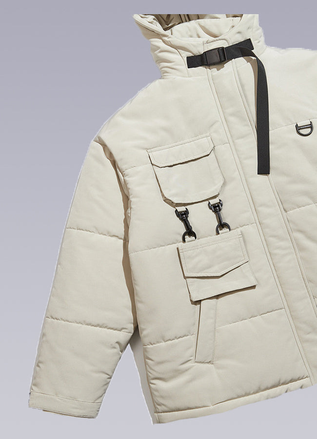 men's streetwear puffer jacket
