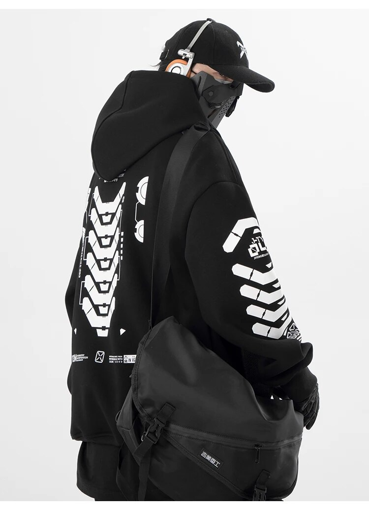 Cyberpunk Techwear Hoodie