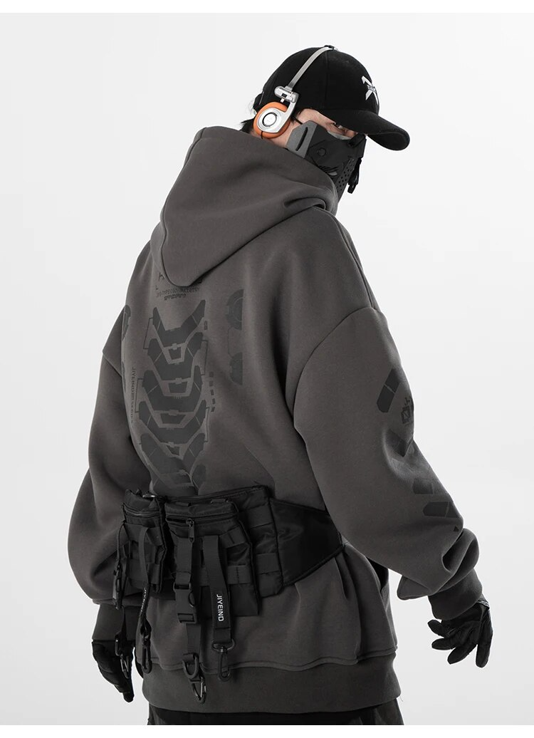 Cyberpunk Techwear Hoodie