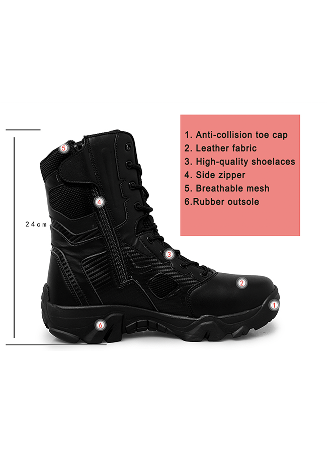 aesthetic black boots