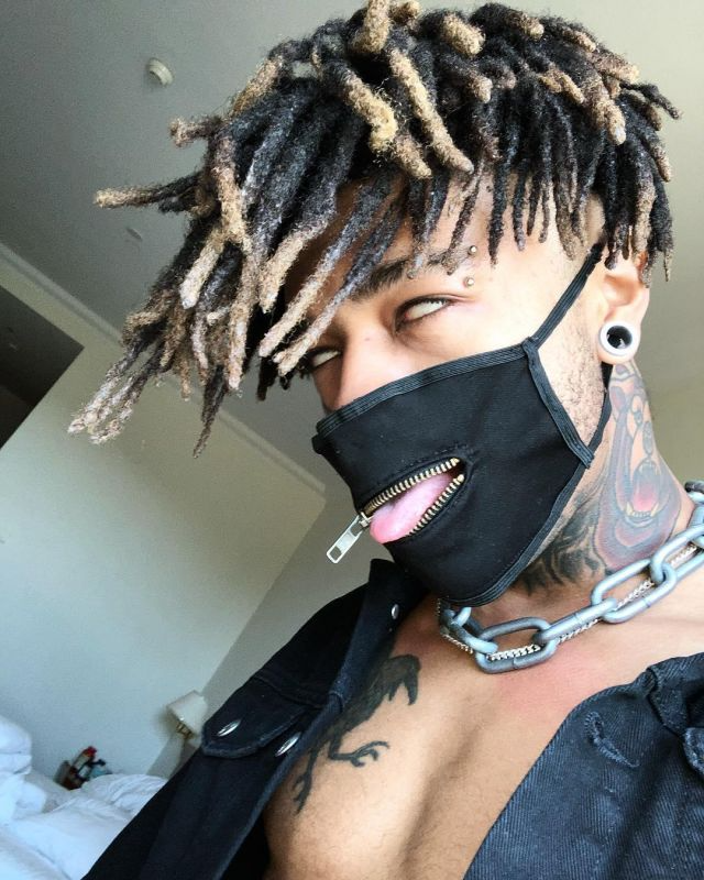 scarlxrd zipper mask